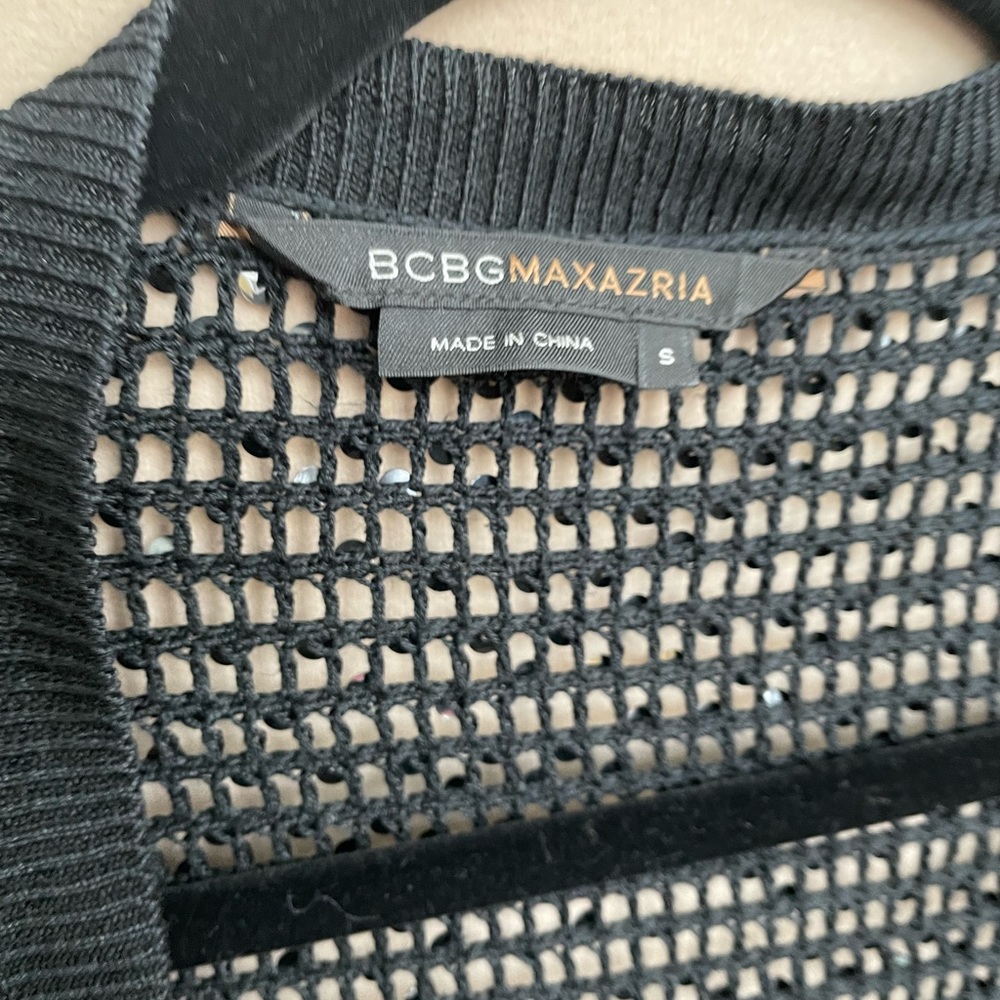 Two black sparkly jacket sweaters
